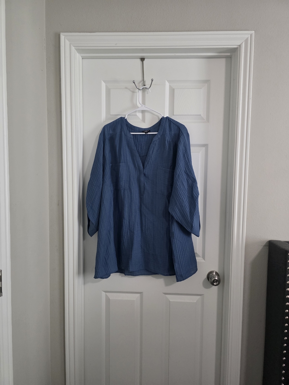 torrid Harper Textured V-Neck Tunic